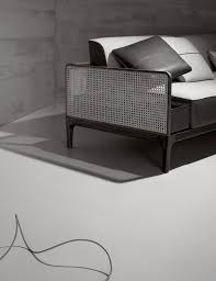 Finden sie ihre einrichtung, von schlafzimmer bis wohnzimmer. Hermes Home Collections Set Inside Raw Brick Pavilion In Milan Contemporary Sofa Design Sofa Design Contemporary Sofa