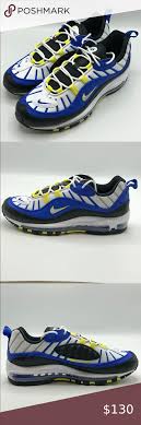 New Nike Air Max 98 Entourage Racer Blue Size 9 Nike Air Max New Nike Air Nike Air