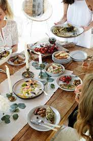 Here's your guide on how to host ten different. Sunday Style Casual Dinner Parties Dinner Food