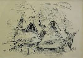 Larger Jpg 1024 717 Artwork Hannah Hoch Ink Pen Drawings