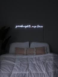 Goodnight My Love Neon Sign 36 In Or 48 In Custom Handmade In 2020 Neon Bedroom Small Bedroom Decor Neon Room