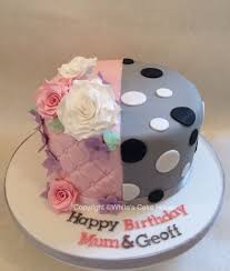 Joint Birthday Cake For Mother And Daughter Half Birthday Cake Twin Birthday Cakes Half Birthday Cakes Send Birthday Cake