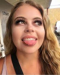 Snake Eyes Piercing Done By Alexsundrama At My Tattoo Huntington Beach Piercing Snake Eyes Piercing Eye Piercing Snake Eyes Tongue Piercing