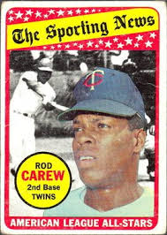 2025 Heritage Baseball #tty-2 Holographic Silver Rod Carew