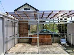 カーポート diy 単管 屋根テント 屋根 物置小屋 diy 作り方