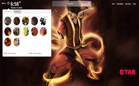 Download, share or upload your own one! Zuko Wallpapers New Tab