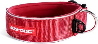 EzyDog Neo Classic Wide Dog Collar, Red, X-Large : Amazon.in: Pet Supplies