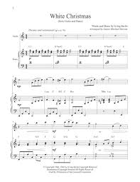 If you don't know how to read in 6:8. White Christmas Solo Violin Piano Sheet Music Digital Sheet Music Christmas Sheet Music