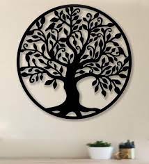 Maybe you would like to learn more about one of these? Buy Tree Of Life Circle Wall Art By Wall Centre Online Floral Metal Art Metal Wall Art Home Decor Pepperfry Product