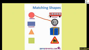Don't miss out on our free worksheets. Worksheet Match The Shapes Math Lecture Sabaq Pk Youtube