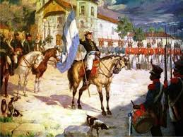Además de crear la bandera, manuel belgrano fue uno de los impulsores de la revolución de mayo y tuvo gran influencia en la declaración de la manuel belgrano óleo de p. Manuel Belgrano Enarbola Por Primera Vez La Bandera Nacional El Cuco Digital El Diario Del Valle De Uco