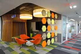 Office Tour Pegasystems Hyderabad Offices Modern Office Design Office Interiors Office Space Design