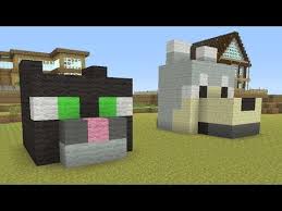 Minecraft Tutorial How To Make A Easy Dog And Cat House Minecraft House Tutorials Minecraft House Designs Minecraft Houses