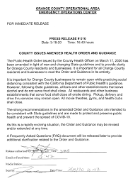 Drivers license are mandatory by law for those citizens who want to be able to drive a vehicle. Orange County Emergency Operations Center On Twitter Occovid19 Ocgovca Issues Amended Order To Slow Spread Of Covid19 As This Is A Rapidly Evolving Situation This Order May Be Revised And Or Extended
