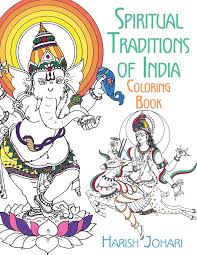 Hanuman coloring pages are a fun way for kids of all ages to develop creativity, focus, motor skills and color recognition. Spiritual Traditions Of India Coloring Book Amazon De Johari Harish Fremdsprachige Bucher