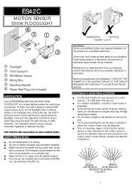 A motion detector is often integrated as a component of a system that automatically performs a task or alerts a user of motion in an area. Tlc Es42c User Manual Pdf Download Manualslib