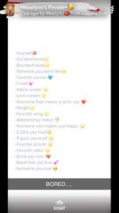 Pin By Daisy Love On My Best Friend Snapchat Story Questions Snapchat Stories This Or That Questions
