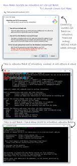 Run Bash Scripts On Windows 10 Via Git Bash To Launch Linux Gui App