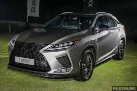 Lexus cars no longer on sale in malaysia. 2019 Lexus Rx Facelift Launched In Malaysia Three 2 0l Turbo Variants Offered Priced From Rm399 888 Paultan Org