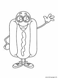 There's a subscription for that! Hotdog Kawaii Coloring Pages Printable