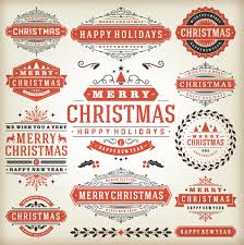 Download Vintage 2015 Christmas Labels Creative Vector 03 Free Download SVG Cut Files