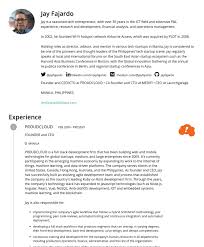 jay fajardo cakeresume featured resumes