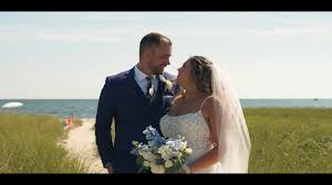 Gabrielle and Ethan's Beachside Wedding Film from Harwich Port,  Massachusetts