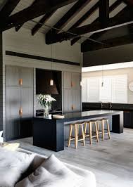 You'll love this soft touch material on your cabinets and counters. Modern Gray Kitchen Cabinets Beat Monotony With Style
