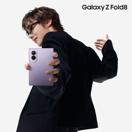 j-hope Fronts Samsung’s Galaxy Z Fold8 Reveal in Lavender