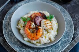 Make our best ever seafood risotto recipe. Healthy Risotto Recipes Goodtoknow