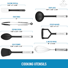 Maybe you would like to learn more about one of these? Nylon Kitchen Utensils Stainless Steel Cooking Utensils Set 23 Pie Zulay Kitchen