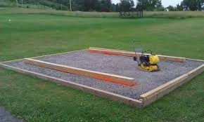 This means that for every 12 inches of horizontal distance across the shed the roof will rise 4 inches. The Best Gravel Shed Base Explained Sheds For Home