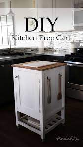 How To Small Kitchen Island Prep Cart With Compost Kitchen Island Storage Diy Kitchen Cart Kitchen Furniture Storage