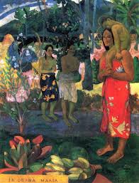 La Orana Maria By Paul Gauguin Post Impressionists Paul Gauguin Post Impressionism
