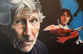 Roger Waters fan art framing