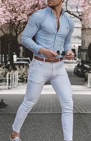 Black And White Striped Shirt With Jeans Men Giorgenti New York Custom Suits Custom Shirts Tuxedo Moda Ropa Hombre Ropa De Moda Hombre Ropa Sport Elegante Hombre