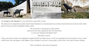 The Animals In War Memorial Is A War Memorial In Hyde Park London The Memorial Was Designed By English Sculptor Dav Commemoration War Memorial Fallen Soldier
