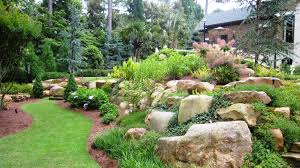 Gardening Ideas For Hillside Google Search Landscaping Berm Ideas Landscaping With Boulders Large Backyard Landscaping