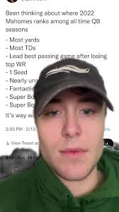 Darren Healey Mahomes 2 Passing Tds