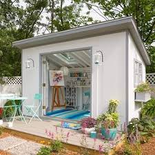 She Shed Floor Plans Google Search Art Studio At Home Backyard Studio Backyard Storage