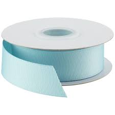 Light Blue Grosgrain Ribbon The Container Store