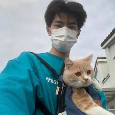 The best quality and size only with us! Cdrama Tweets On Twitter Linyi Takes His Cat Out For A Walk In New Instagram Snaps Meow