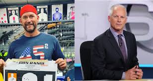Kenny mayne originally joined espn back in 1994, kicking off his career with the network as a sportssmash anchor on espn2 before becoming the anchor of the weekend edition of rpm 2night. Aubrey Huff Blasts Kenny Mayne For Criticism Of His Guns Post