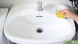 how to clean a bathroom sink: 10 steps
