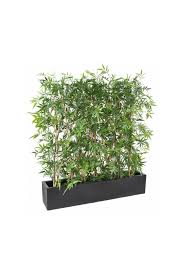 Whatever the problem, you can create your own private backyard oasis by simply adding some screening plants to your garden. Artificial Bamboo Screen Uv In Trough Artificial Plants Shop