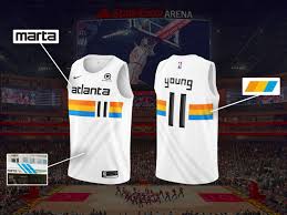 Authentic atlanta hawks jerseys are at the official online store of the national basketball association. To Take My Mind Off The Braves Game I Started Working On A Couple Of Jersey Concepts This One Is A Hawks City Jersey Inspired By Marta I Hope You Guys Like