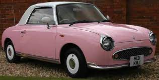 show or display 1990 1991 nissan figaro not approved nissan figaro cute cars pink car