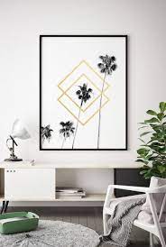 tropical leaf printable black white gold printable tropical leaf print black white gold print wall art home decor palm leaf pr duvar dekorasyonu dekor tropikal