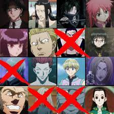 Shizuku and Shalnark are out! Vote out the next 2 characters :  rHunterXHunter