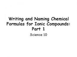 When an ion is positively charged it is known to as a cation and when an sulfate ion is another example of polyatomic anion, where four oxygen atoms are bound to one sulfur atom in the negative state; Writing Ionic Formulas And Naming Ionic Compounds Writing